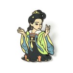 Black Myth Wukong Zhu BajIe Spider Sister Badge Metal Fridge Magnet